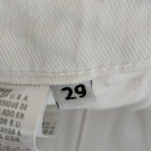 Guess white Brittany skinny shorts Sz 29 - Picture 6 of 6